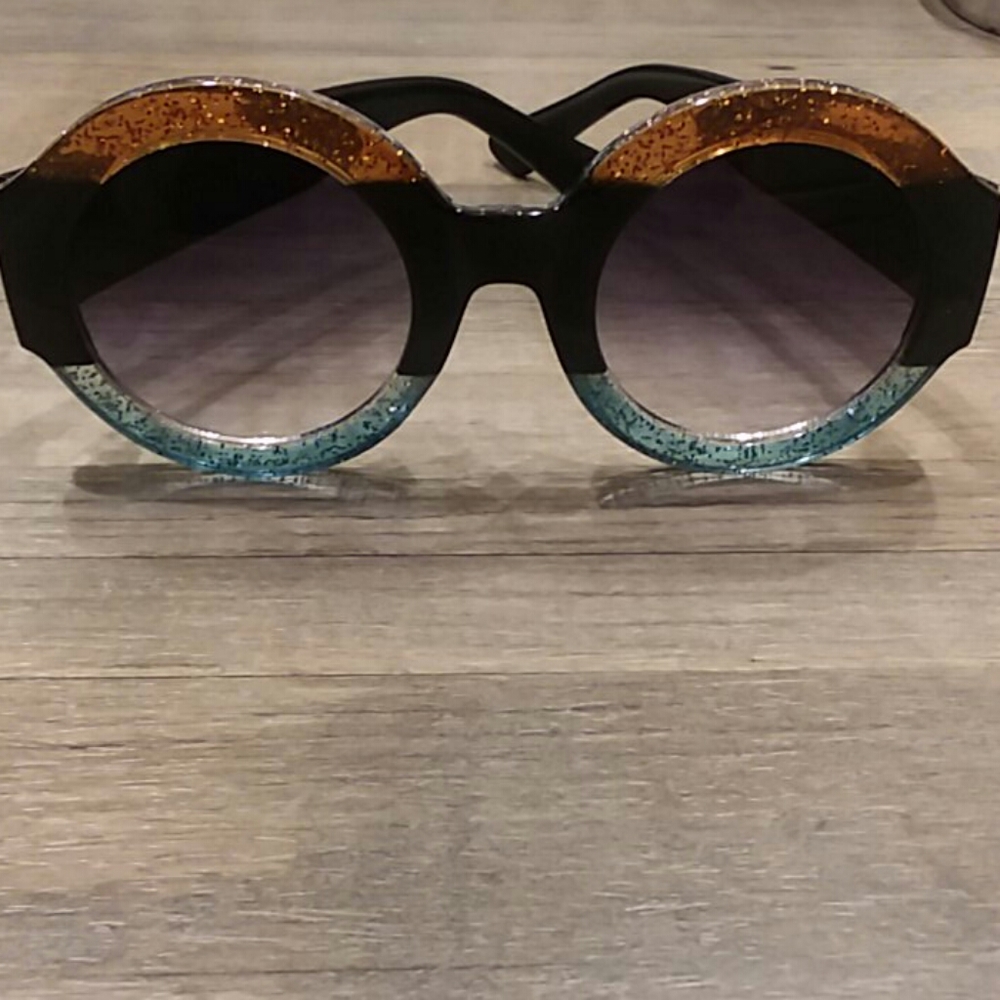 New Fashion Girlcore Design Big Sun Glasses Boho Women